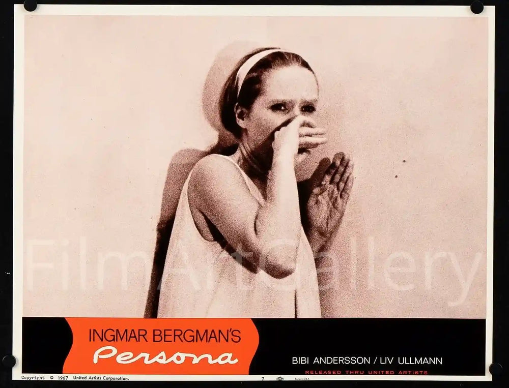 Persona Original Vintage Movie Poster