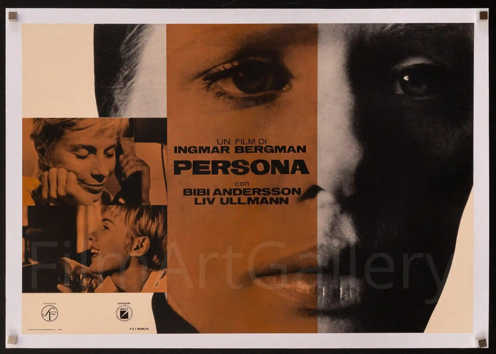 Persona Original Vintage Movie Poster