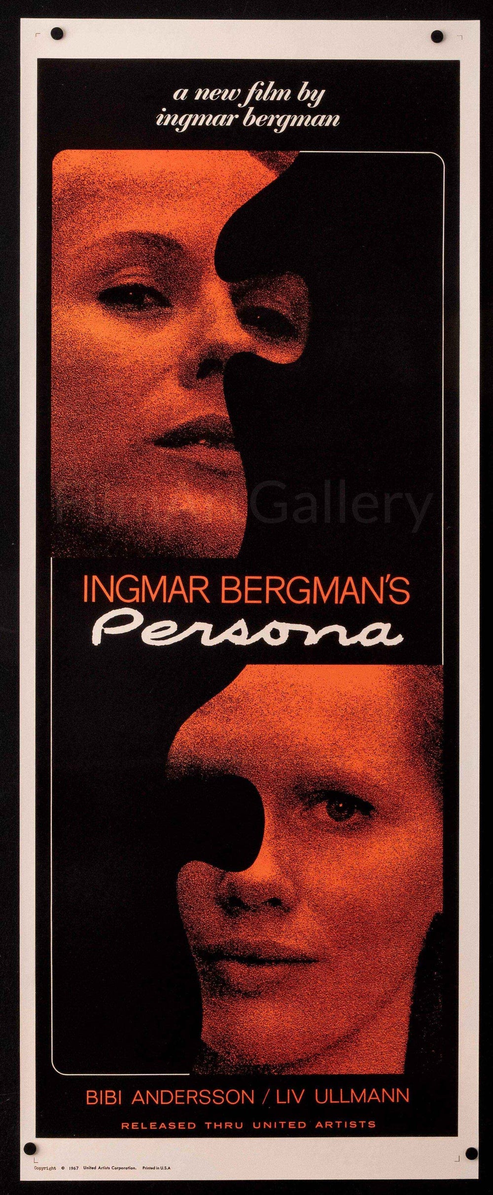 Persona Original Vintage Movie Poster