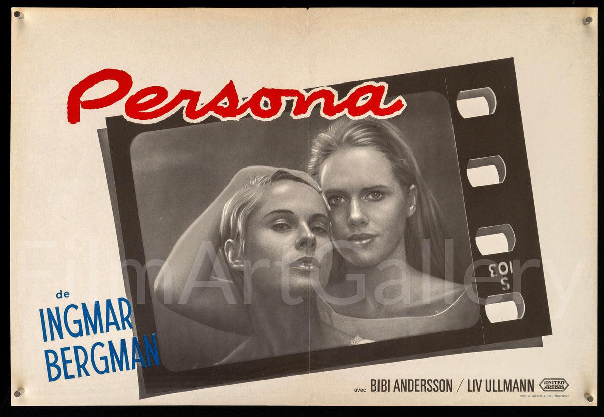 Persona Original Vintage Movie Poster