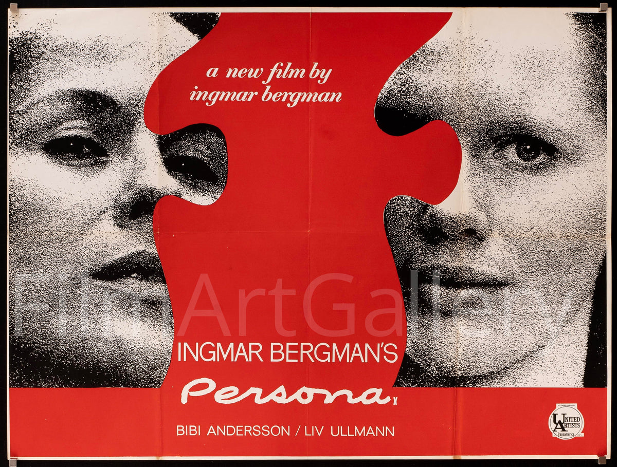 Persona Original Vintage Movie Poster