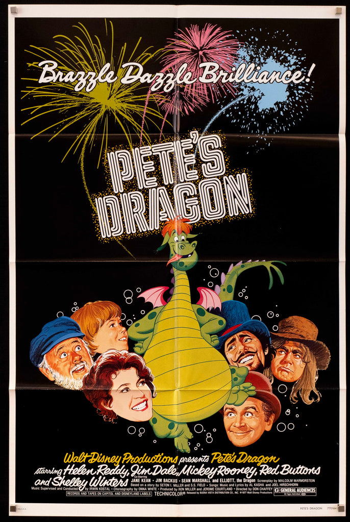 Pete's Dragon 1 Sheet (27x41) Original Vintage Movie Poster