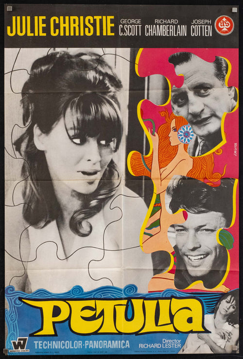 Petulia Original Vintage Movie Poster