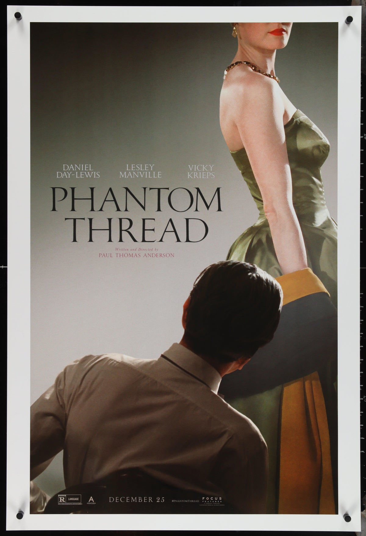 Phantom Thread 1 Sheet (27x41) Original Vintage Movie Poster