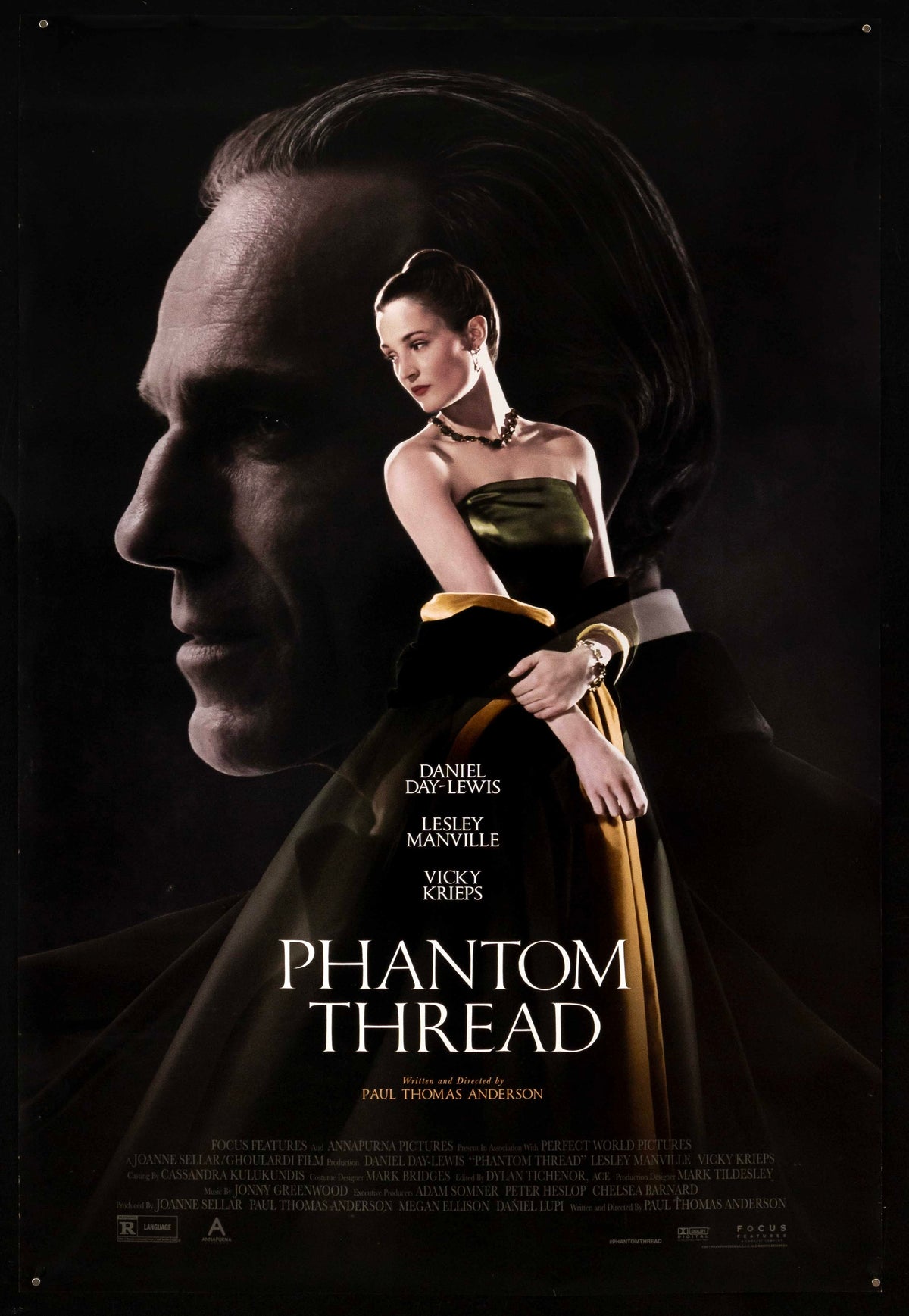 Phantom Thread Original Vintage Movie Poster