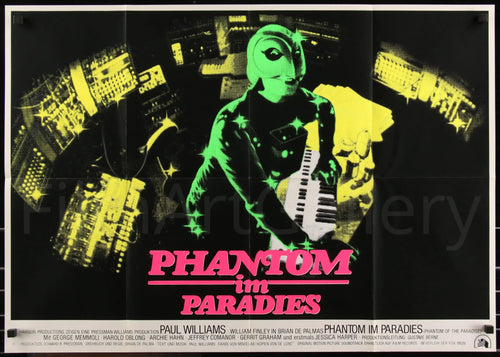 Phantom of the Paradise Original Vintage Movie Poster