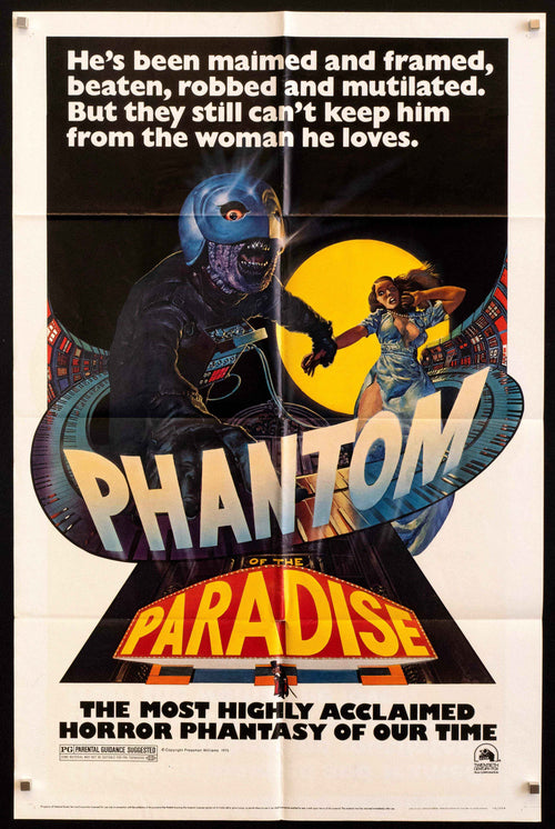 Phantom of the Paradise Original Vintage Movie Poster