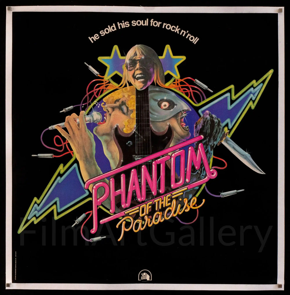 Phantom of the Paradise Original Vintage Movie Poster