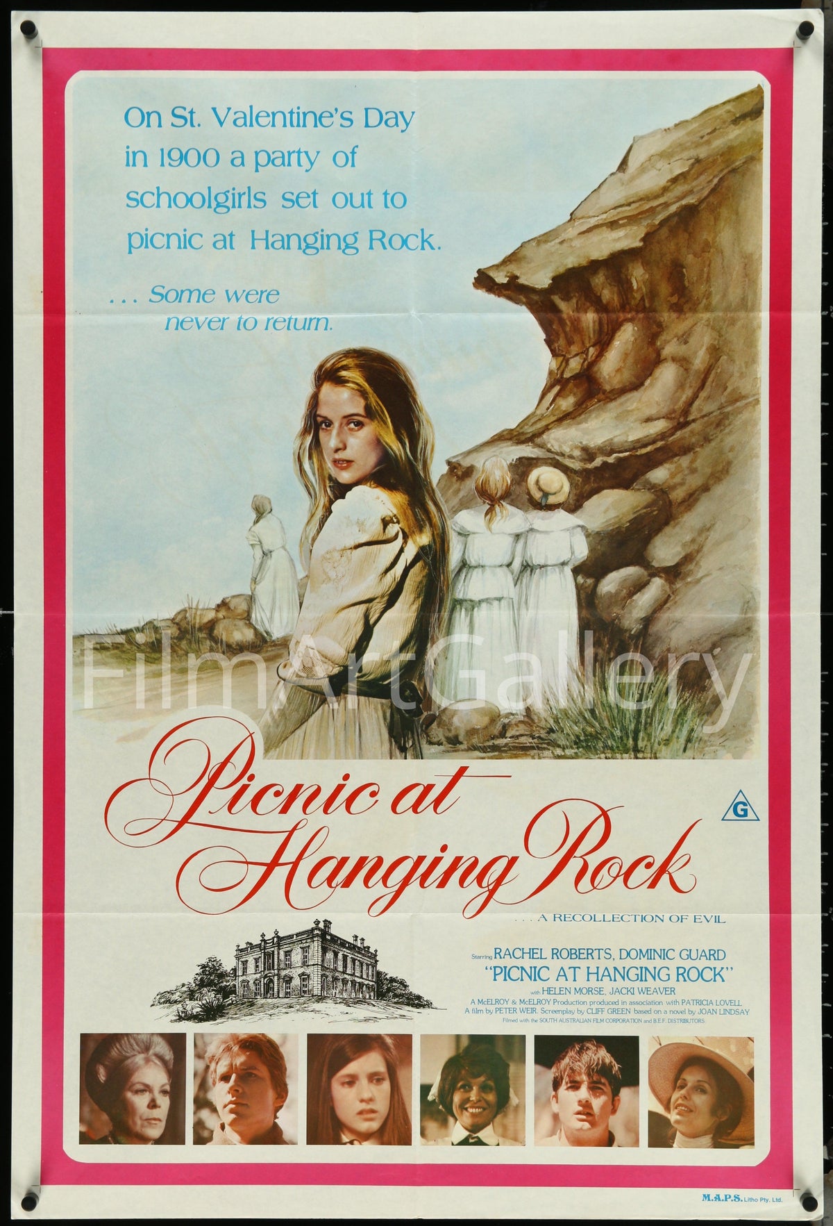 Picnic At Hanging Rock 1 Sheet (27x41) Original Vintage Movie Poster