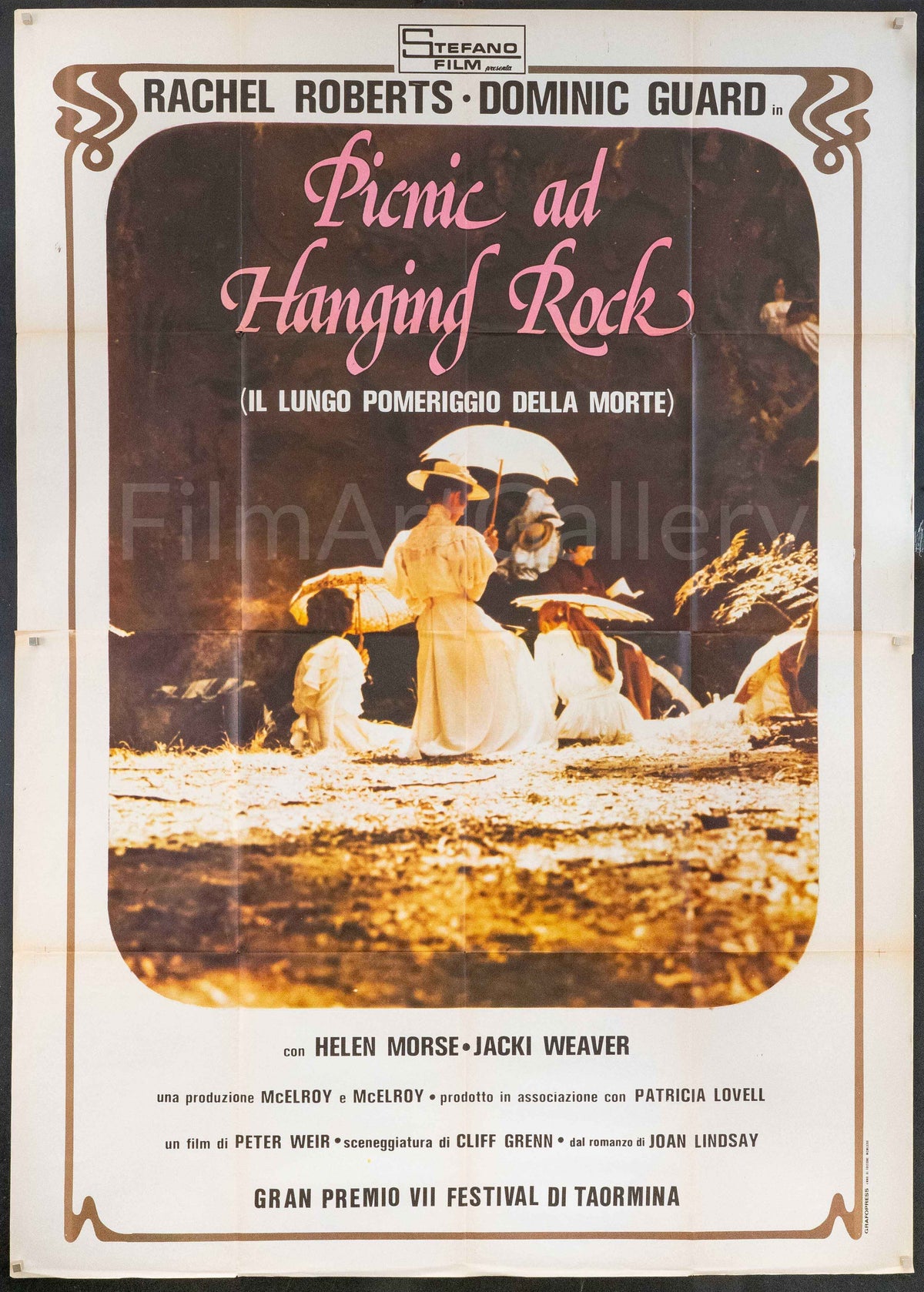 Picnic At Hanging Rock Original Vintage Movie Poster