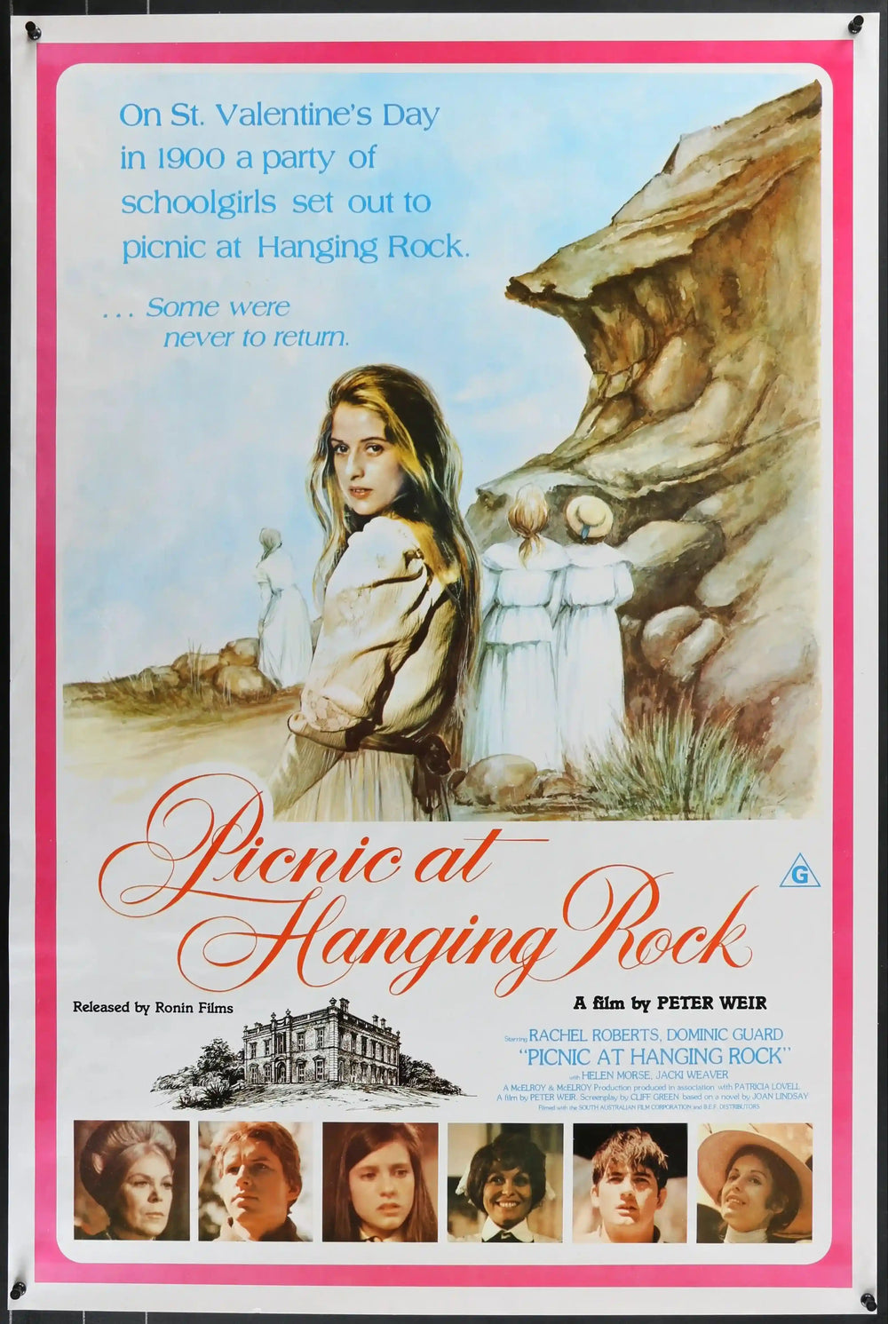 Picnic At Hanging Rock Original Vintage Movie Poster