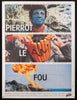 Pierrot Le Fou Original Vintage Movie Poster