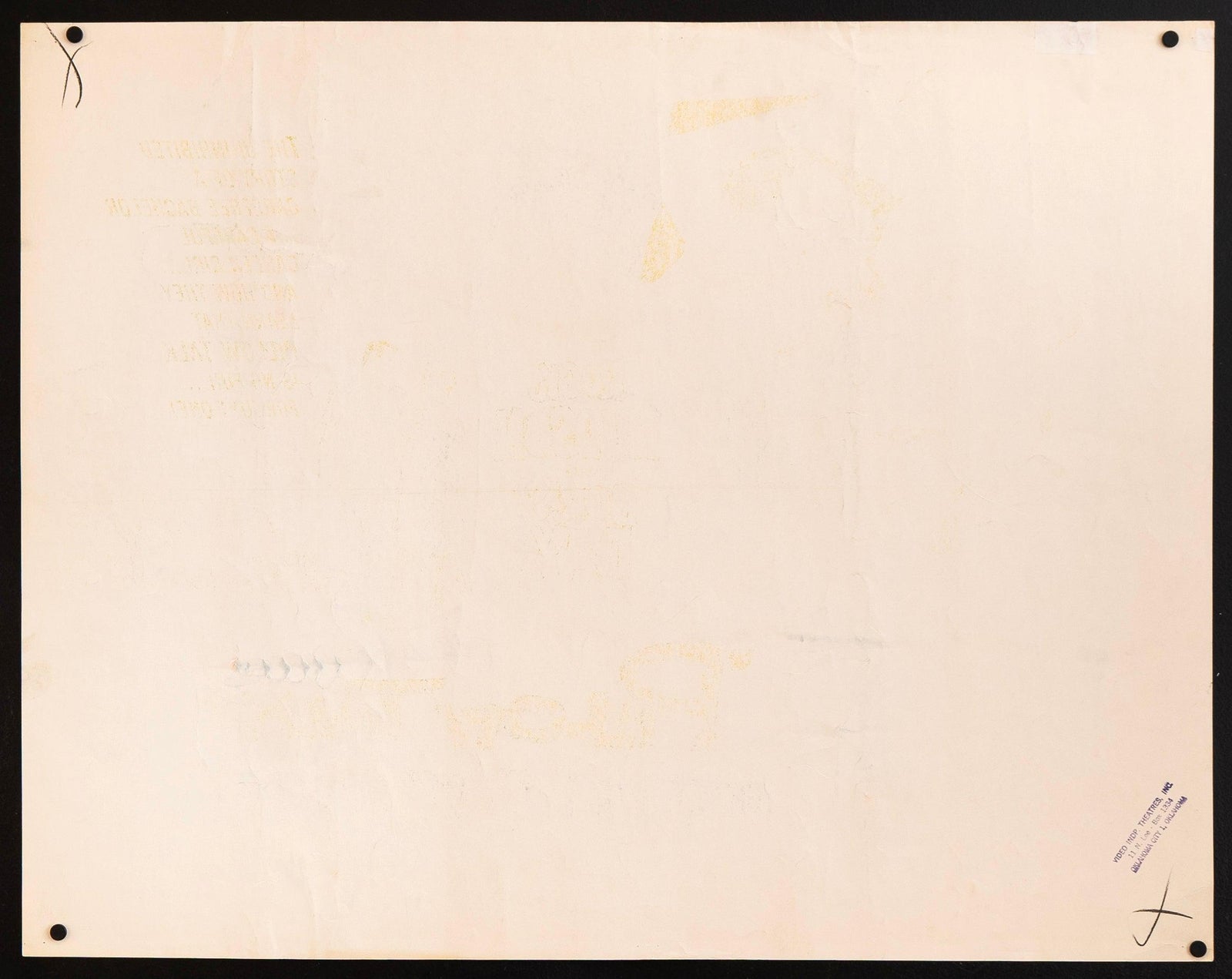 Pillow Talk Original Vintage Movie Poster