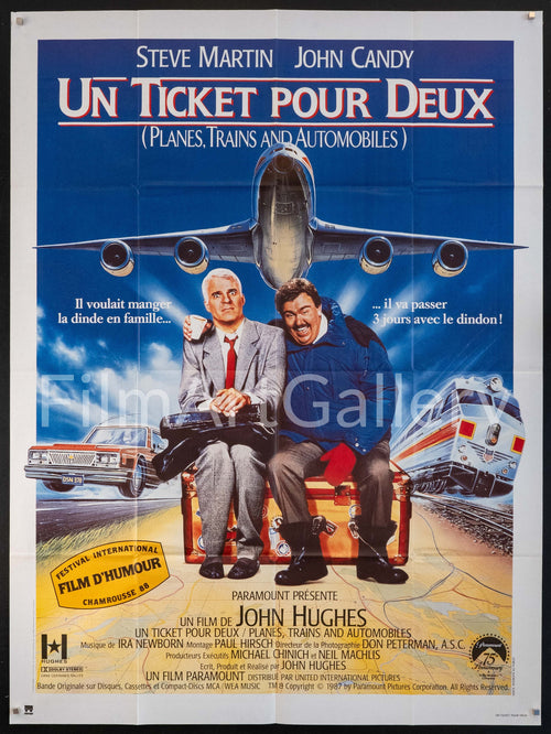 Planes, Trains and Automobiles Original Vintage Movie Poster