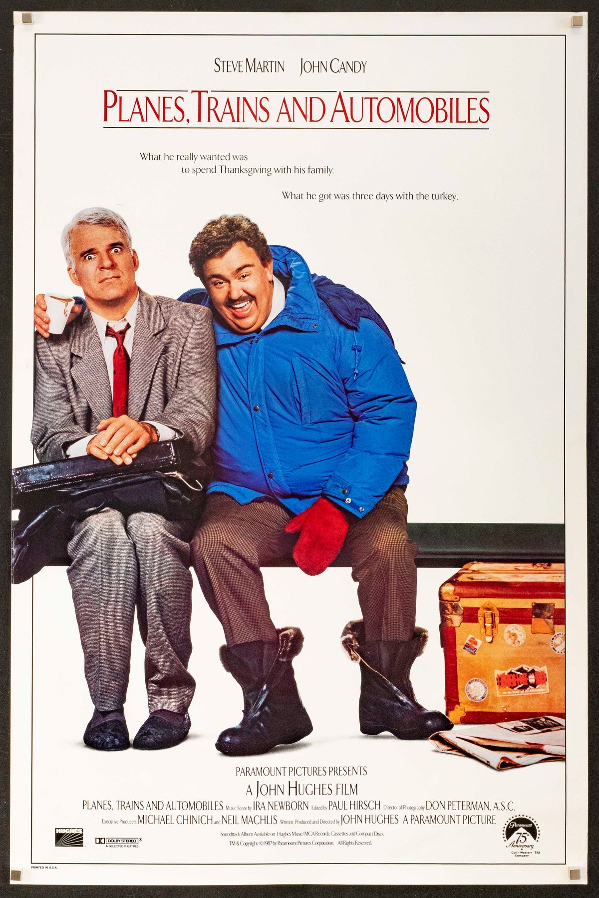 Planes, Trains and Automobiles Original Vintage Movie Poster