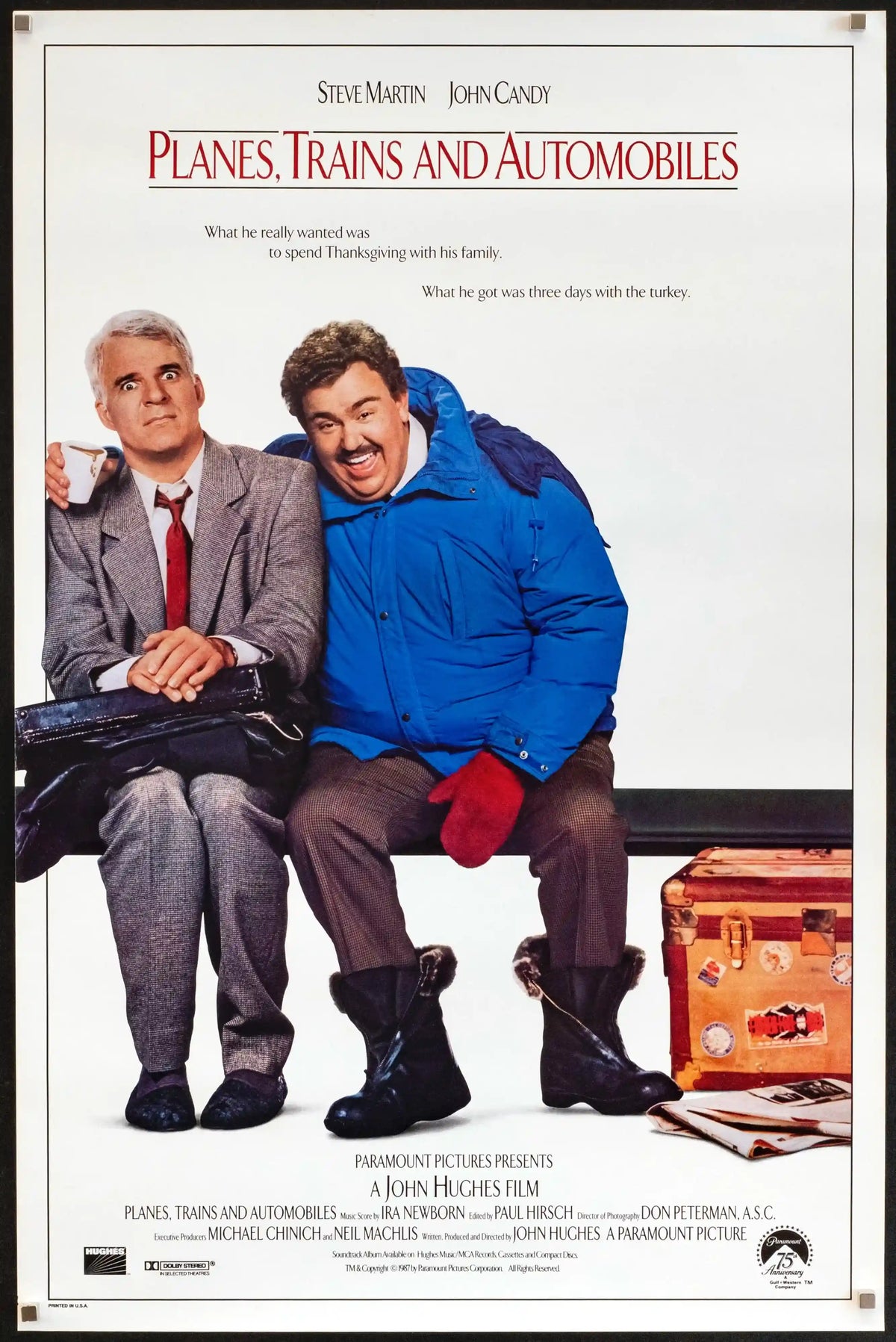 Planes, Trains and Automobiles Original Vintage Movie Poster