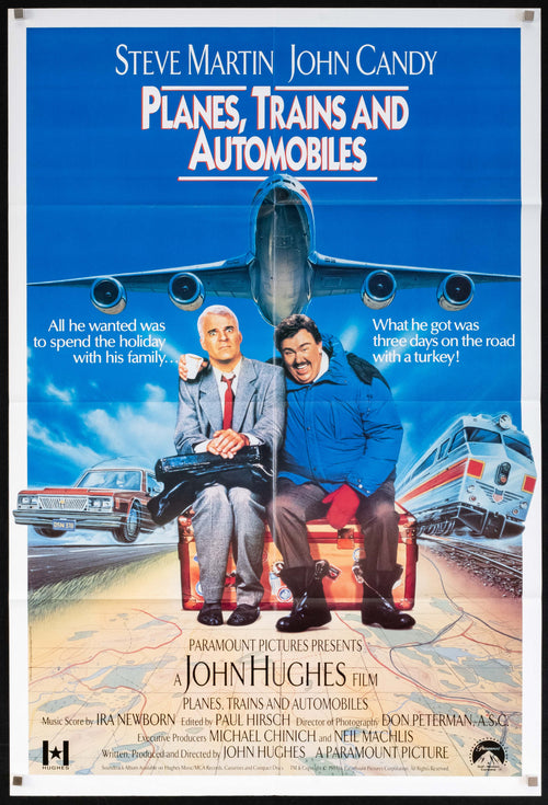 Planes, Trains and Automobiles Original Vintage Movie Poster
