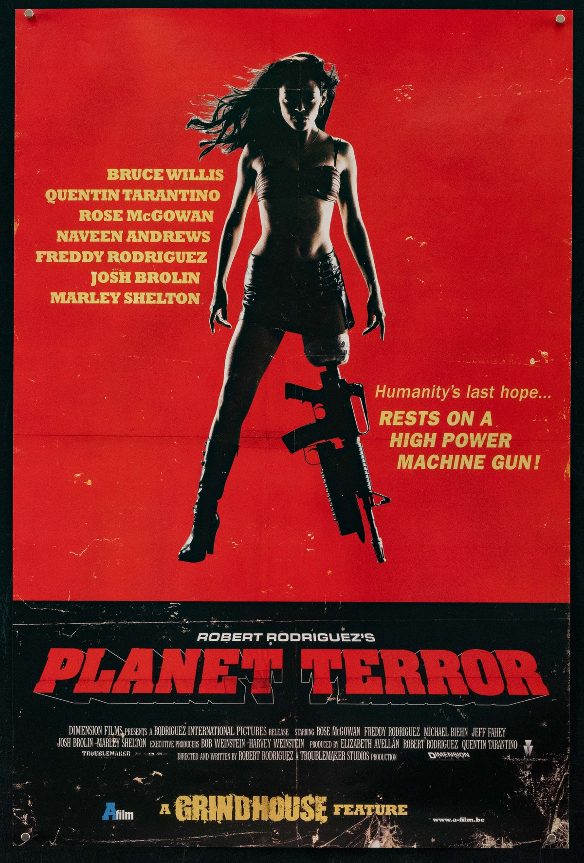 Planet Terror Original Vintage Movie Poster
