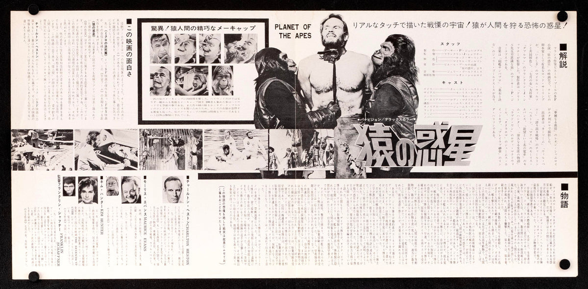 Planet of the Apes Original Vintage Movie Poster