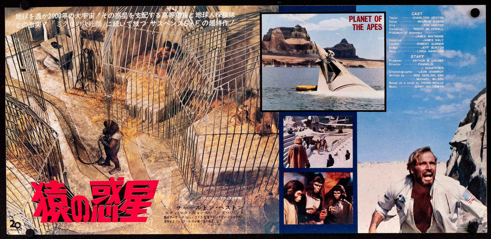 Planet of the Apes Original Vintage Movie Poster