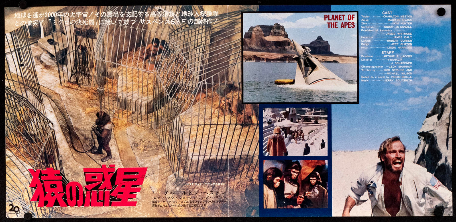 Planet of the Apes Original Vintage Movie Poster