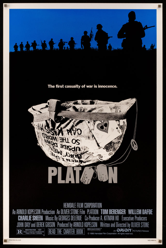 Platoon Original Vintage Movie Poster
