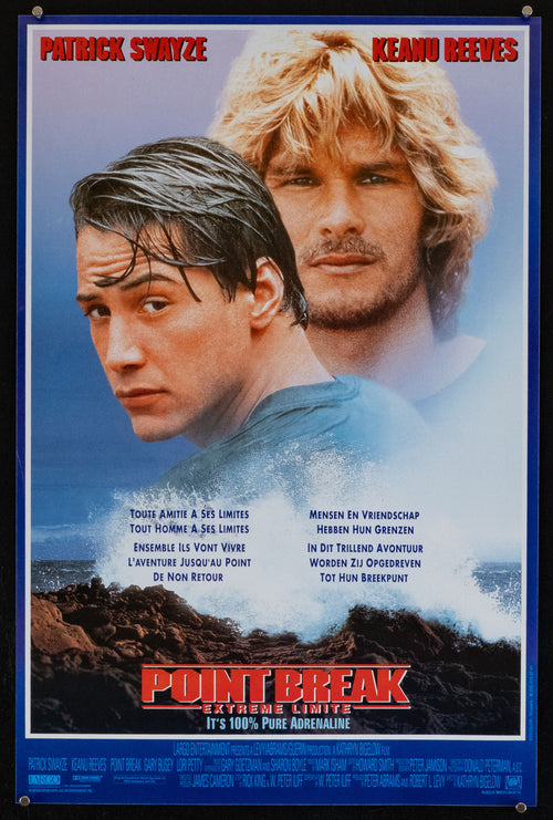 Point Break Original Vintage Movie Poster