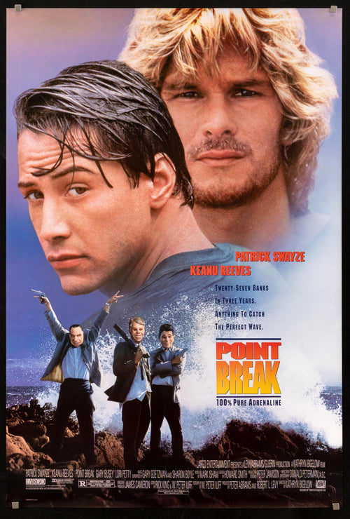 Point Break Original Vintage Movie Poster