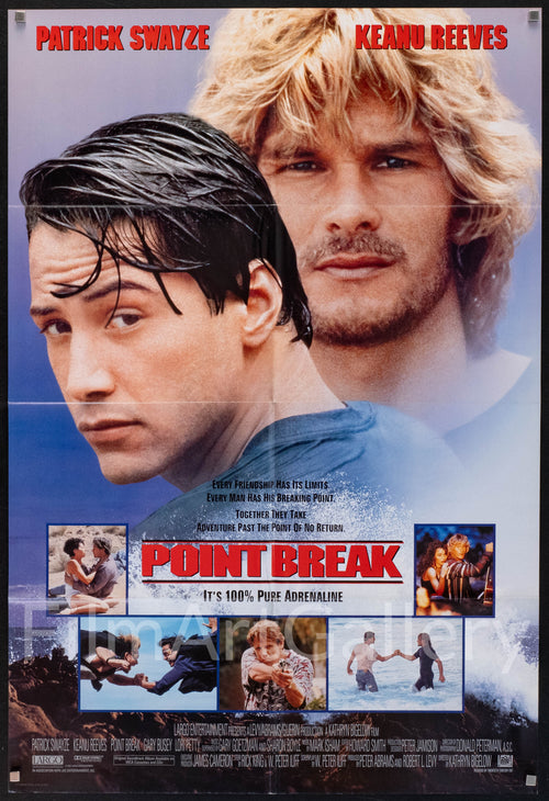 Point Break Original Vintage Movie Poster