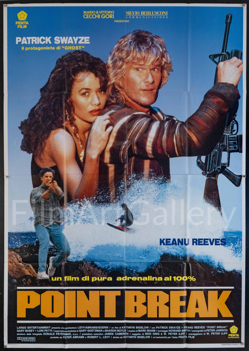 Point Break Original Vintage Movie Poster