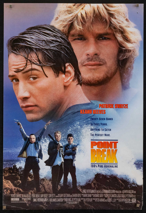 Point Break Original Vintage Movie Poster
