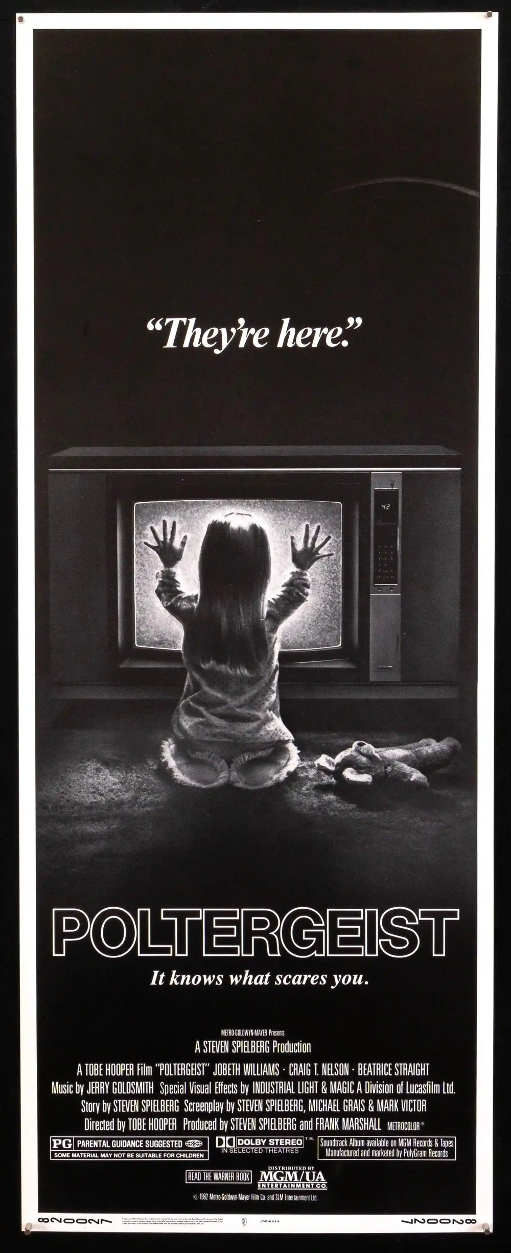 Poltergeist Original Vintage Movie Poster