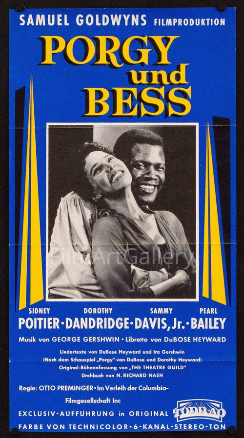 Porgy and Bess Original Vintage Movie Poster