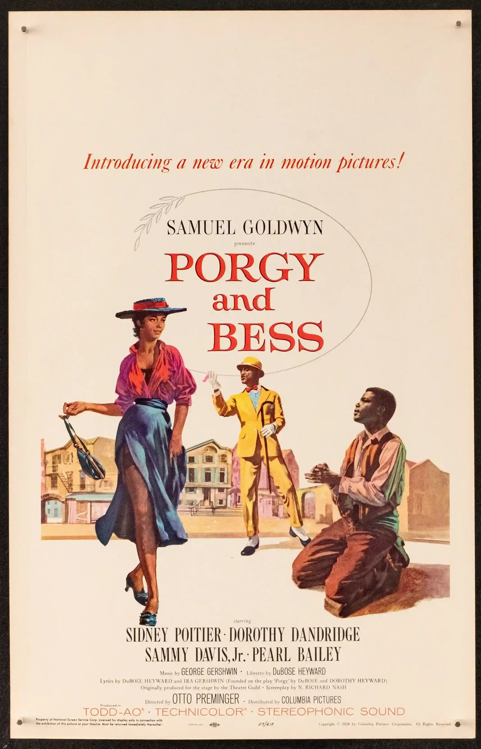 Porgy and Bess Original Vintage Movie Poster