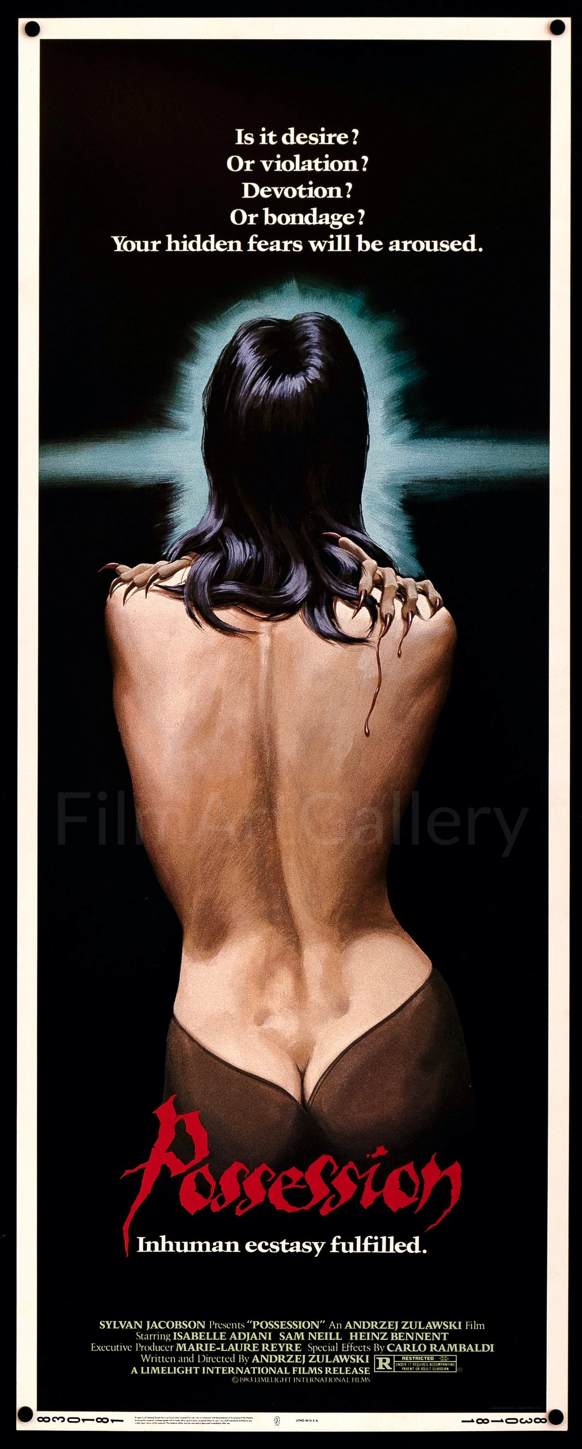 Possession Original Vintage Movie Poster