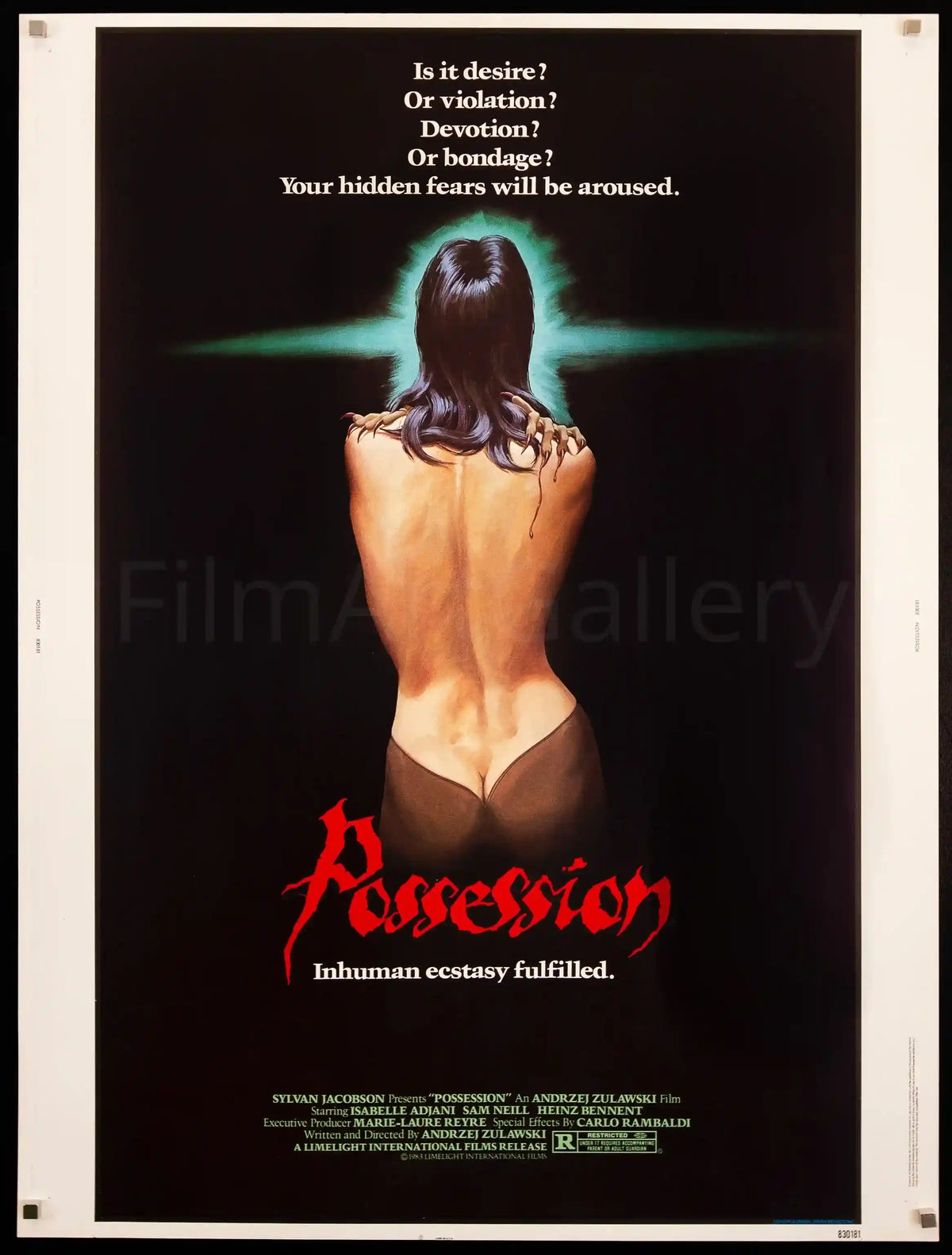Possession Original Vintage Movie Poster