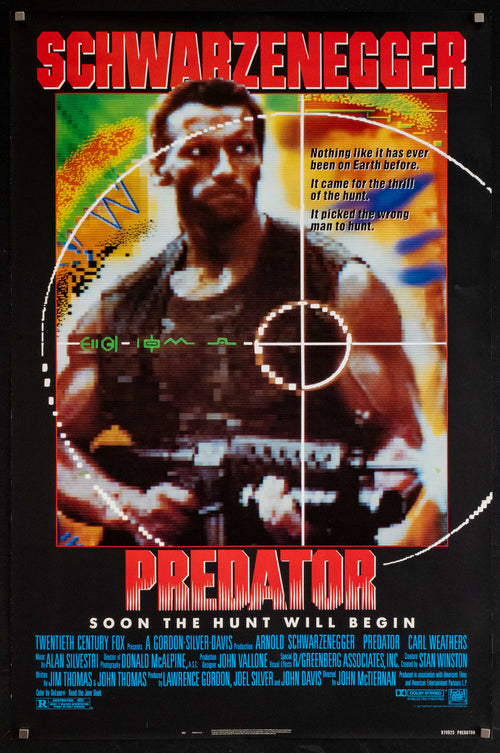 Predator Original Vintage Movie Poster