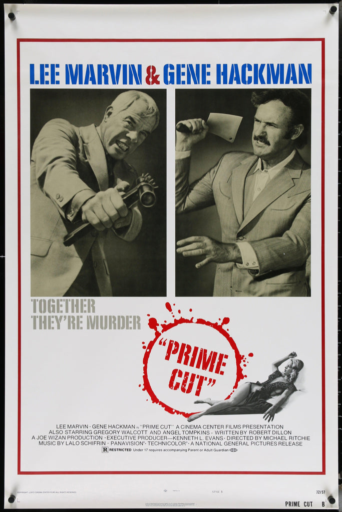 Prime Cut Original Vintage Movie Poster