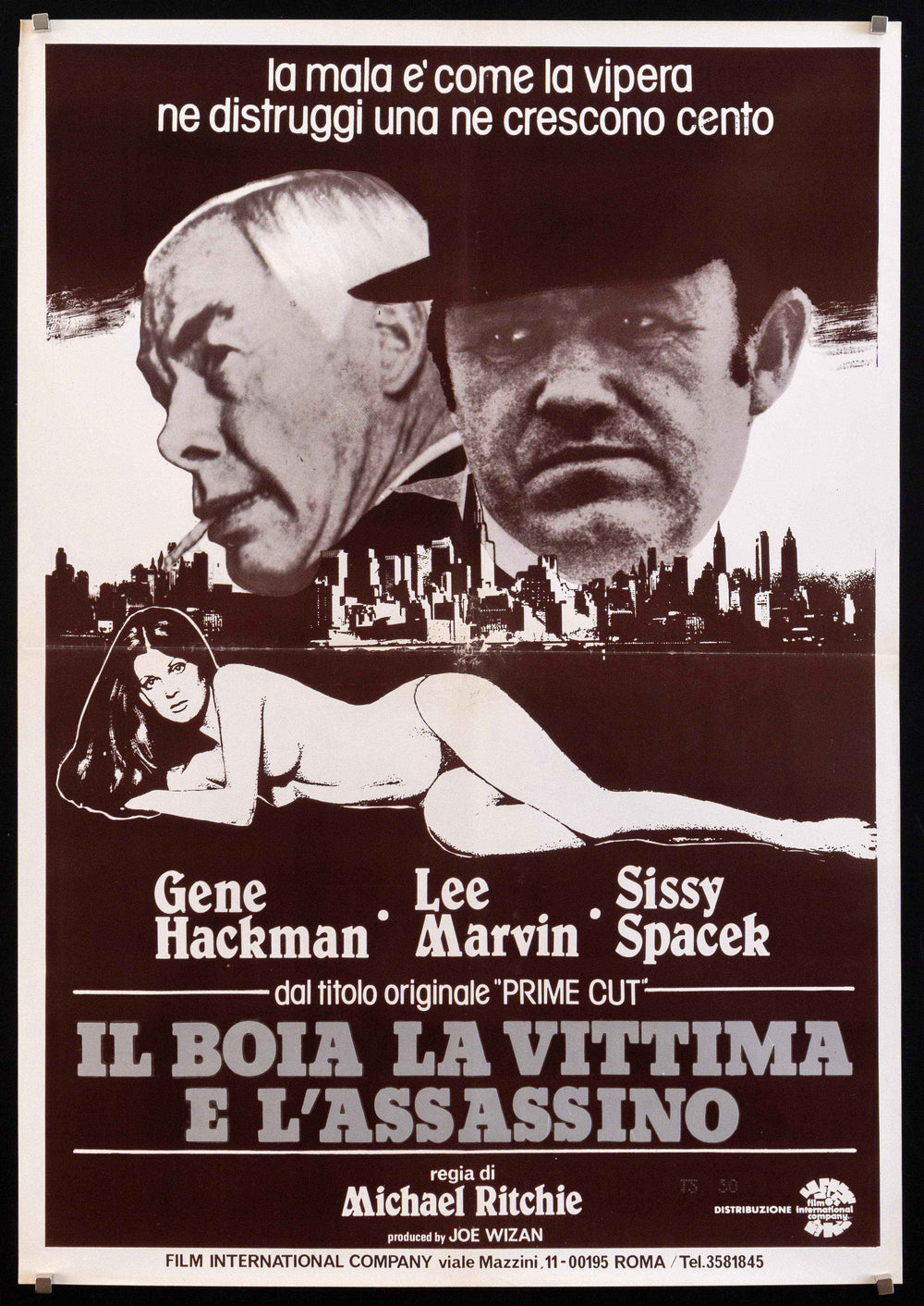 Prime Cut Original Vintage Movie Poster