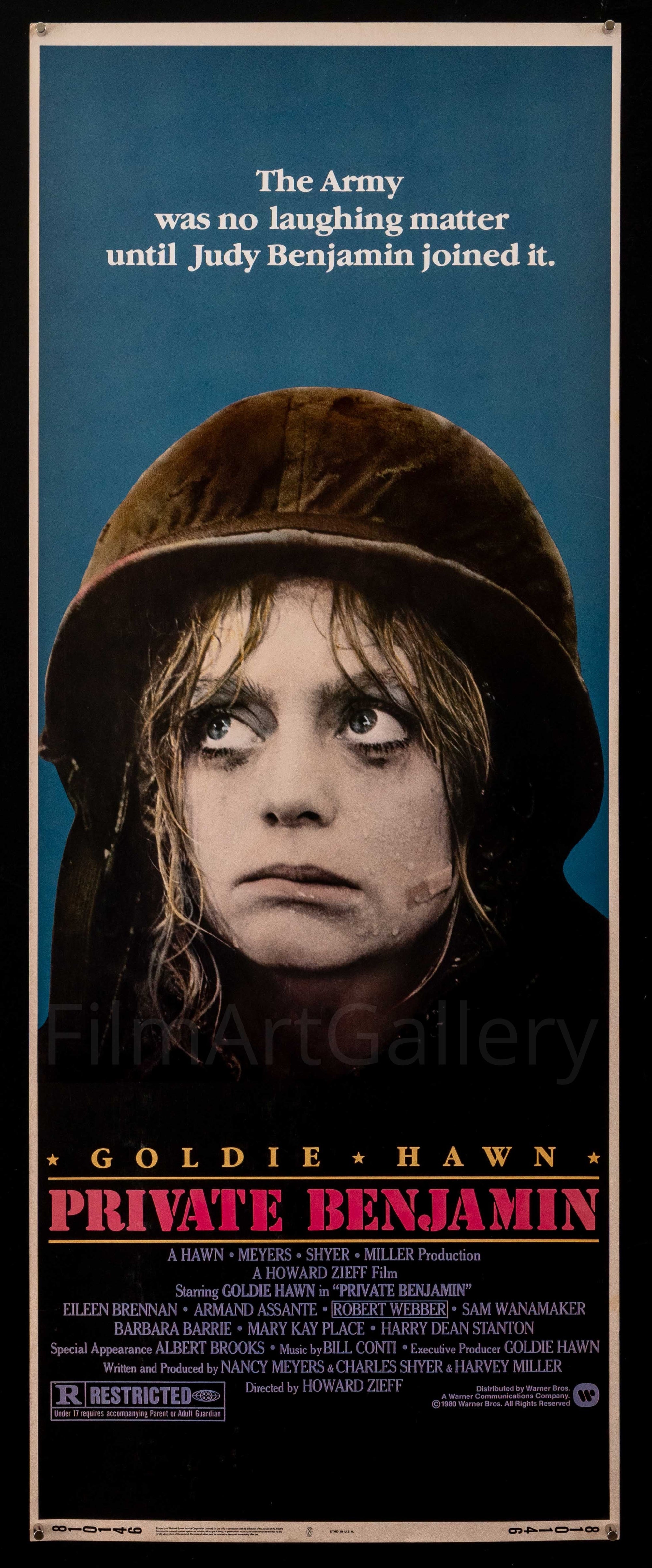 Private Benjamin Insert (27x41) Original Vintage Movie Poster