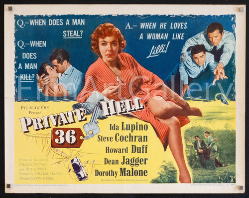 Private Hell Thirty-Six 36 Original Vintage Movie Poster