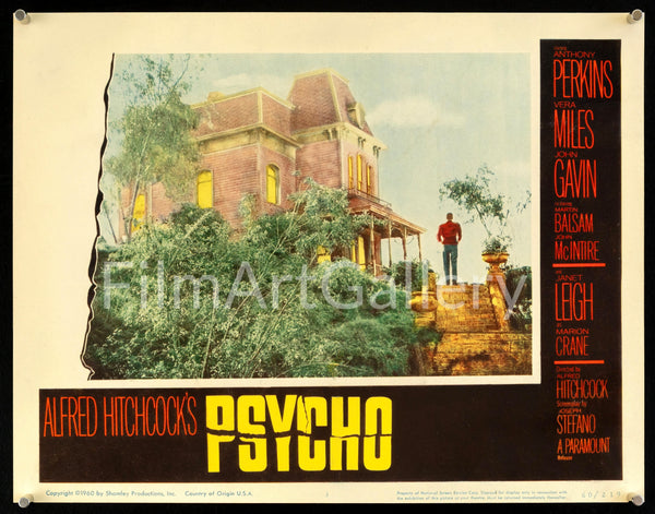 Psycho Original Vintage Movie Poster