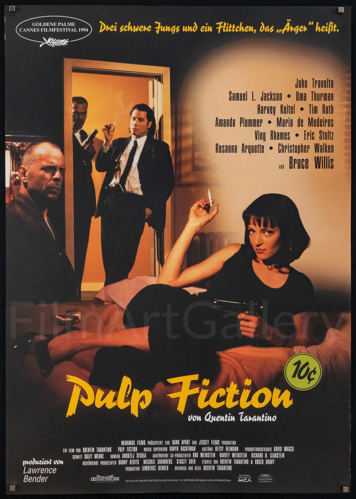 Pulp Fiction Original Vintage Movie Poster