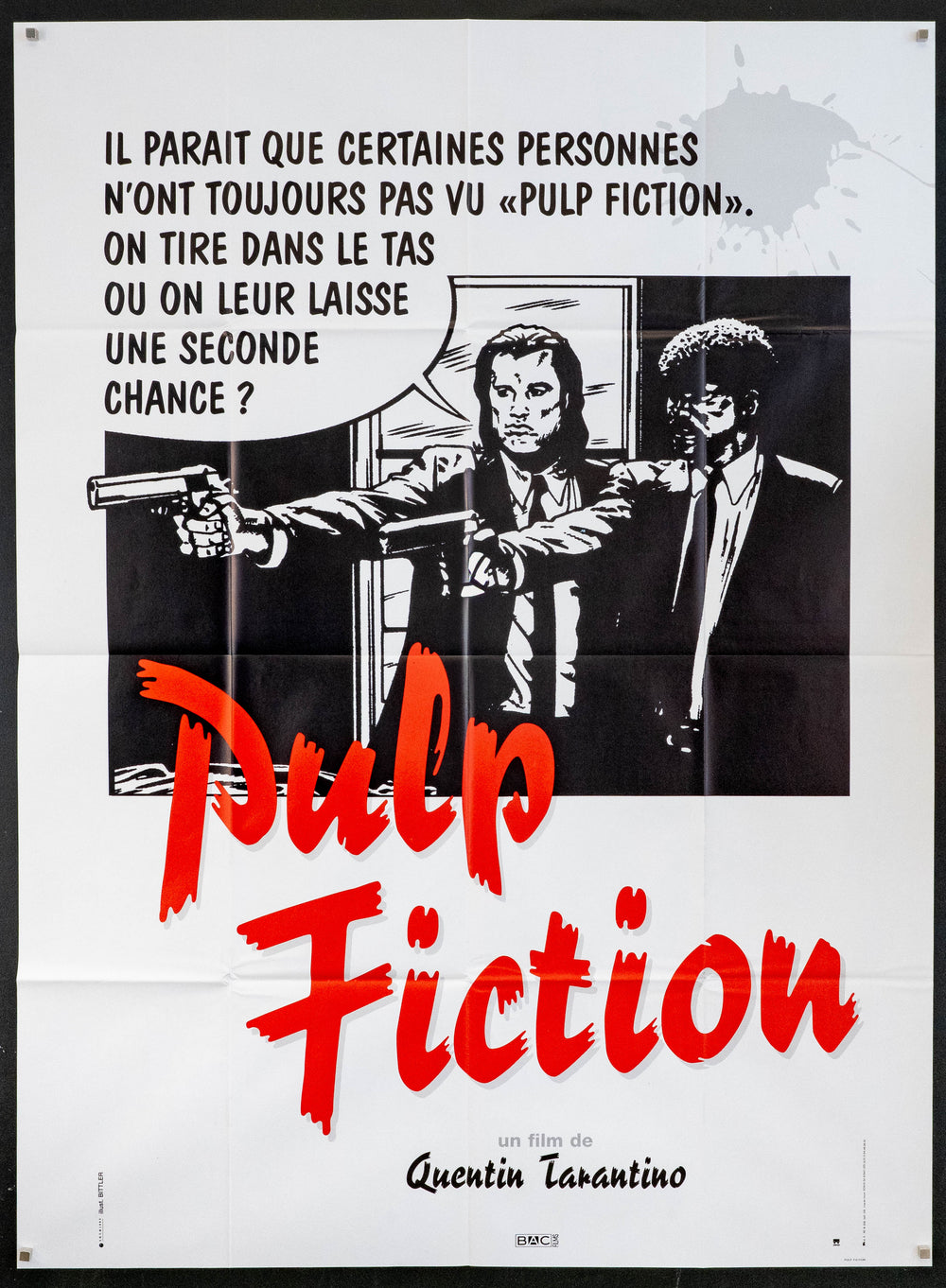 Pulp Fiction Original Vintage Movie Poster