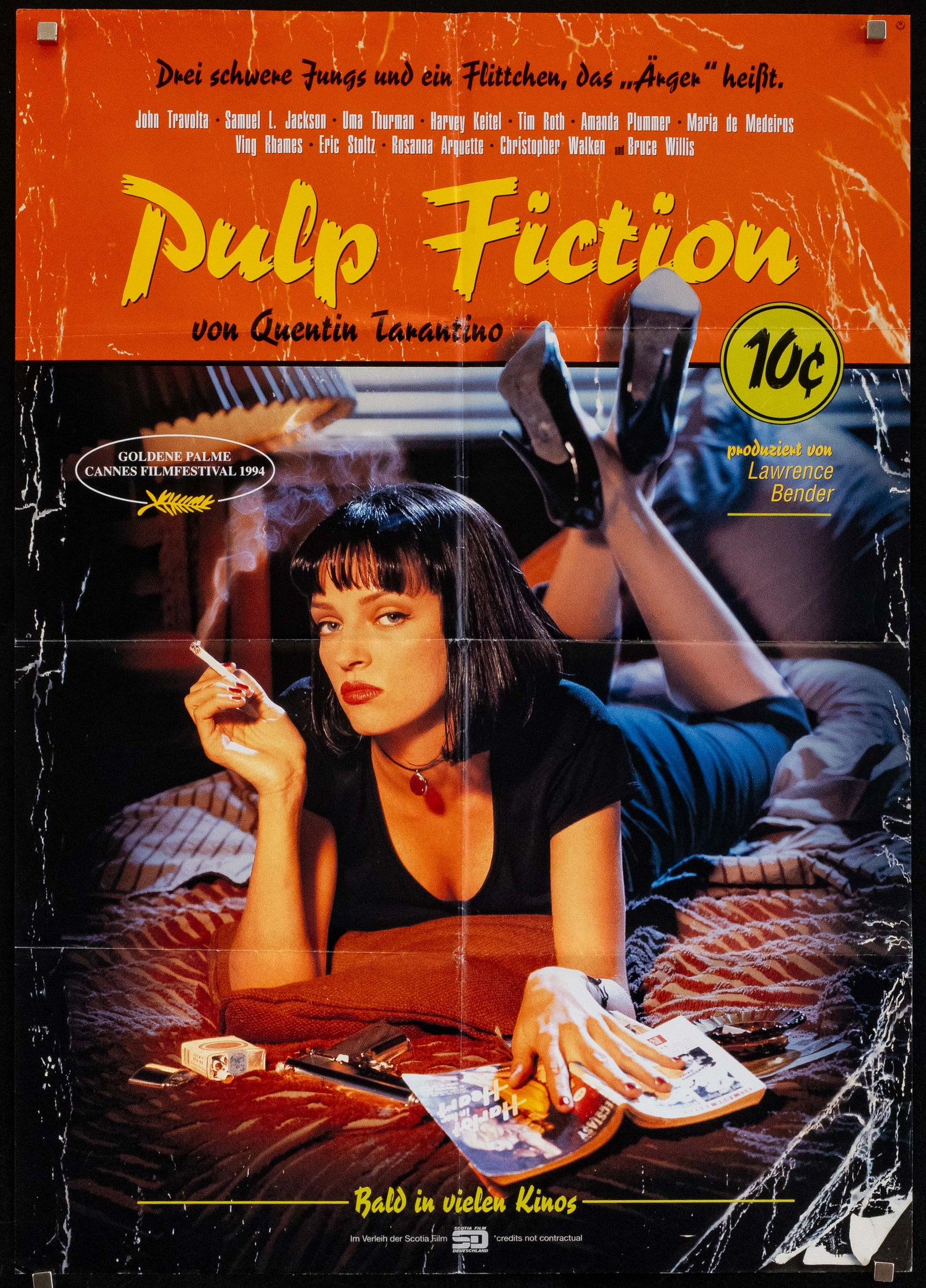 Pulp Fiction Original Vintage Movie Poster