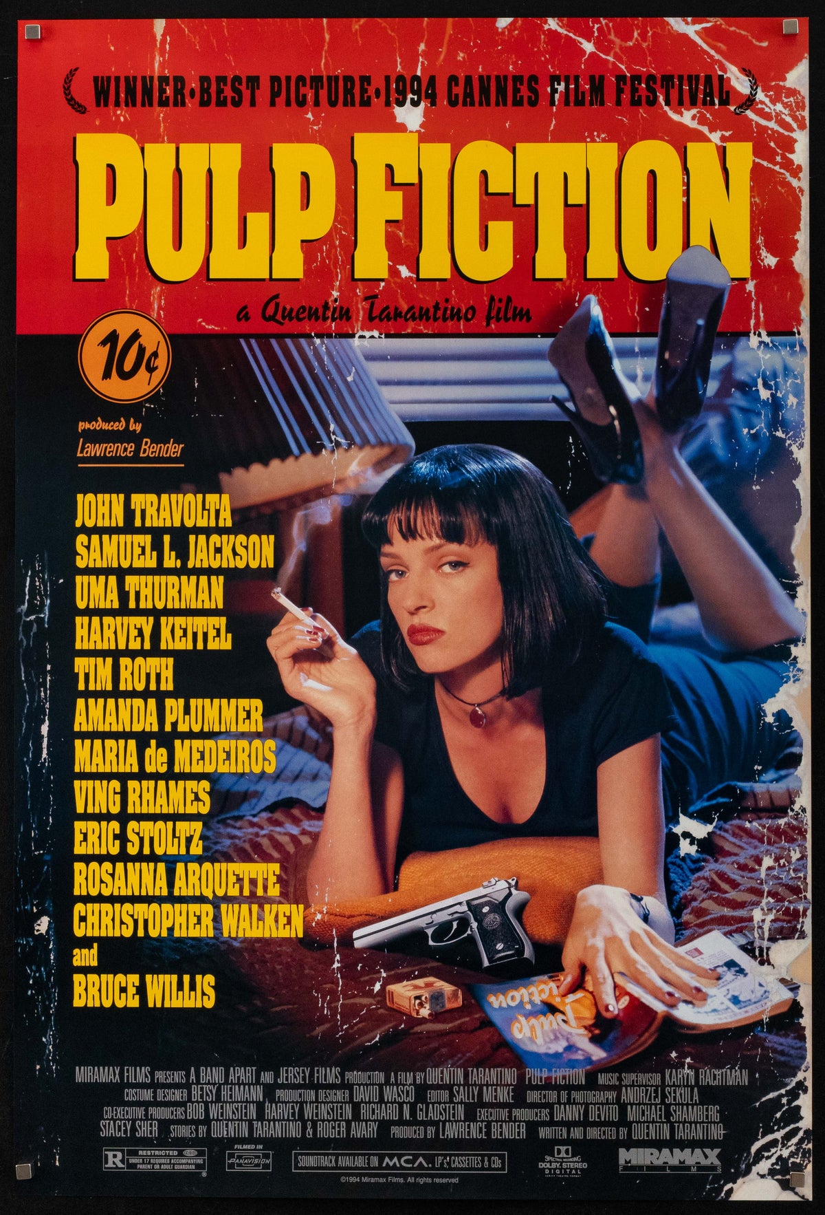 Pulp Fiction Original Vintage Movie Poster
