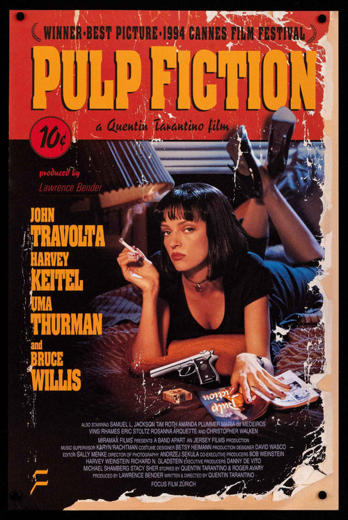Pulp Fiction Original Vintage Movie Poster