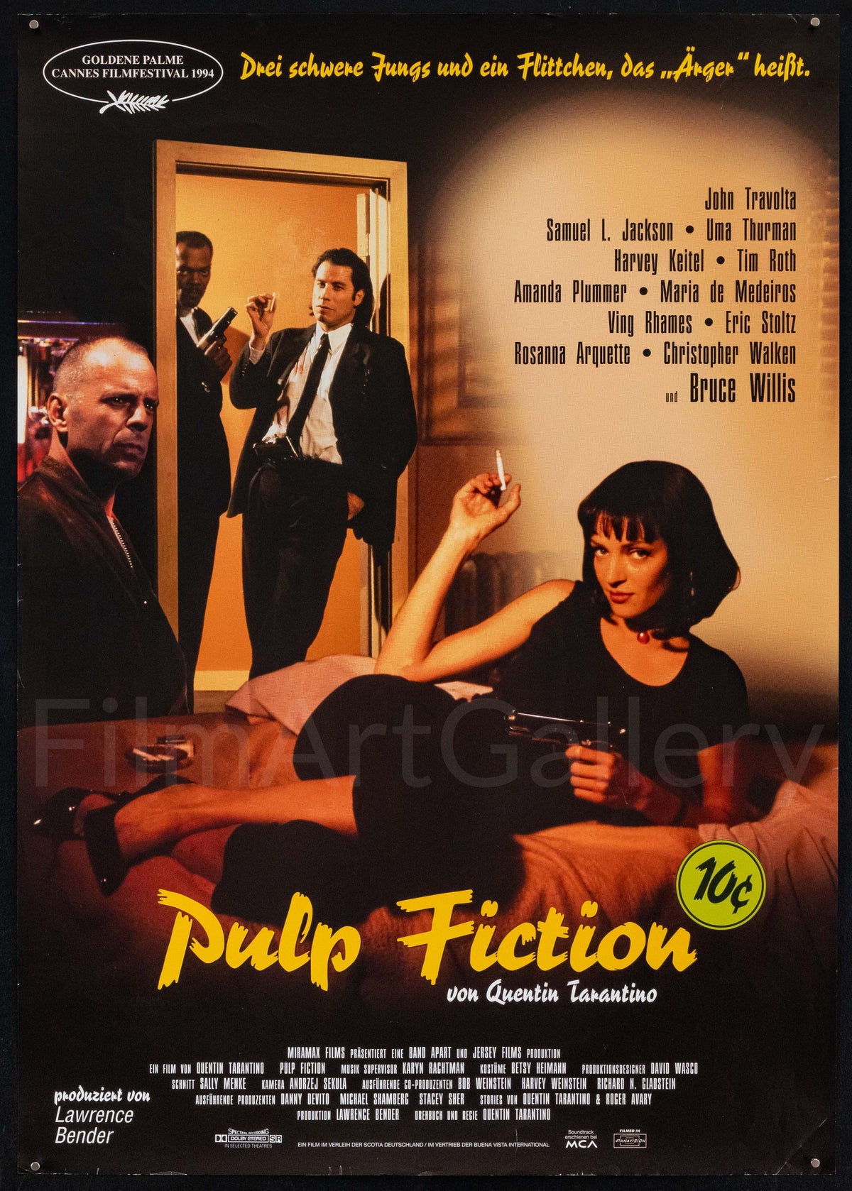 Pulp Fiction Original Vintage Movie Poster