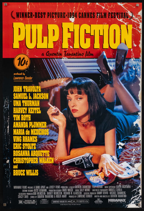Pulp Fiction Original Vintage Movie Poster