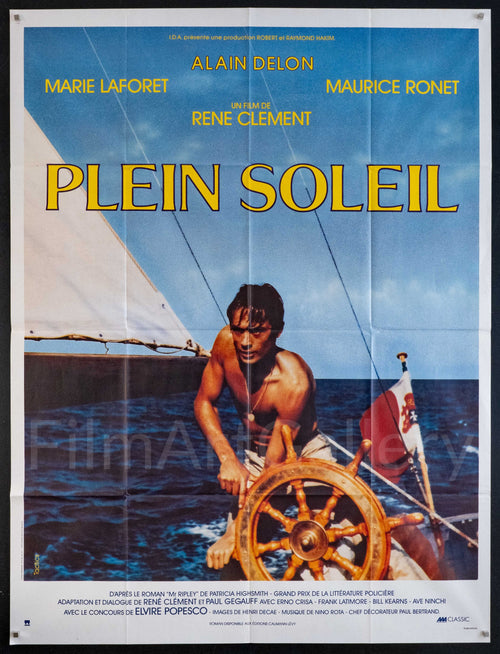 Purple Noon (Plein Soleil) Original Vintage Movie Poster